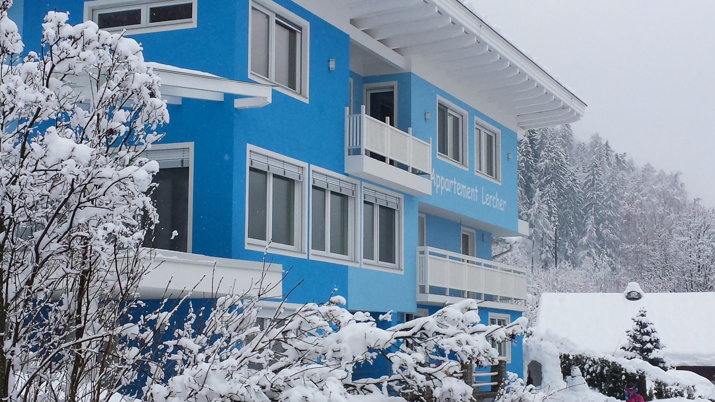 Lercher Appartements im Winter