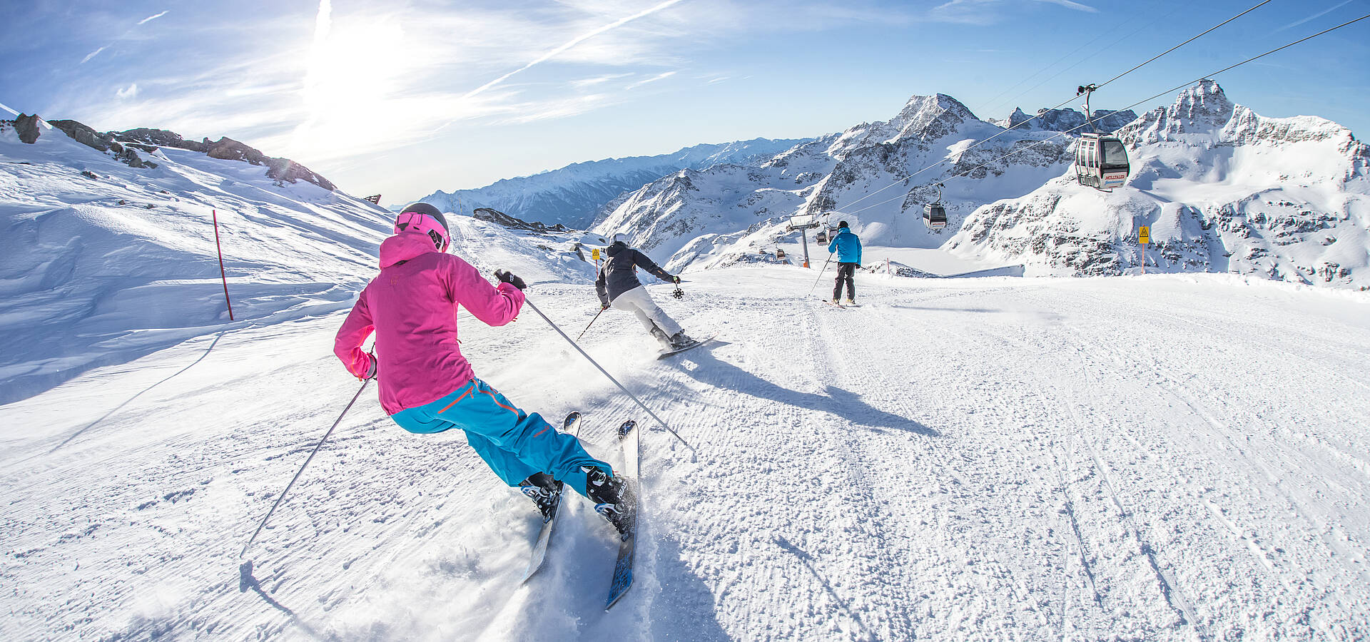 Skifahren am Mölltaler Gletscher